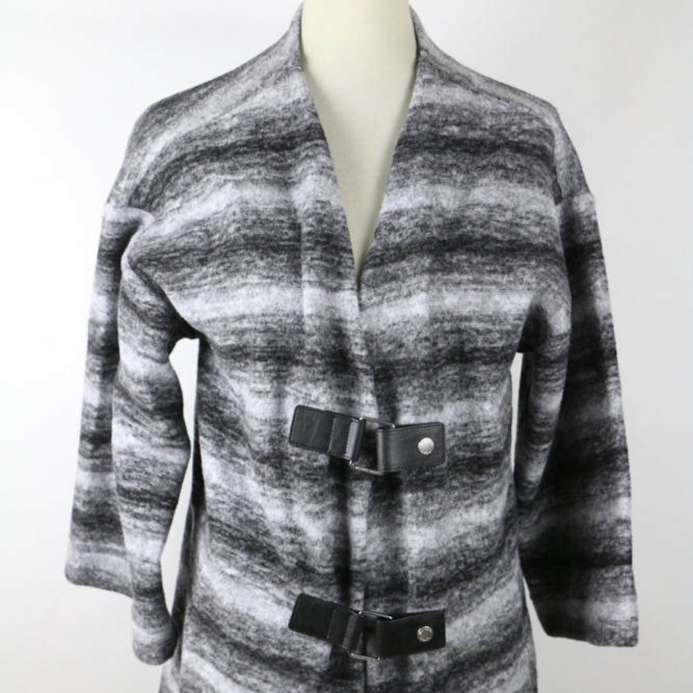 Michael Kors‎ Black and White Lightweight Coat New with Tags